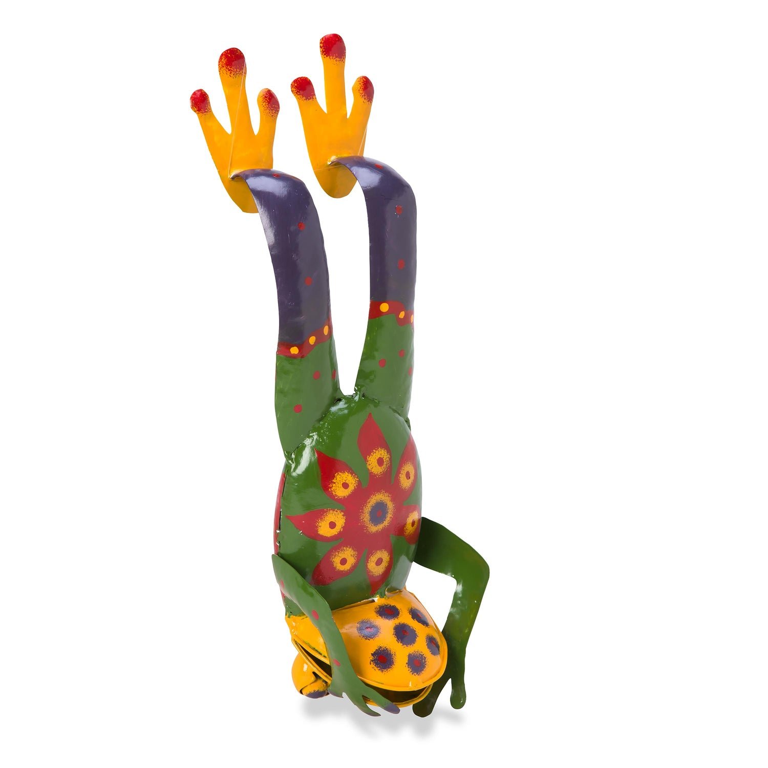 Set of 3 Hand Painted Frog Pot Hangers - Image 5