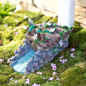 Decorative Downspout, Hummingbirds