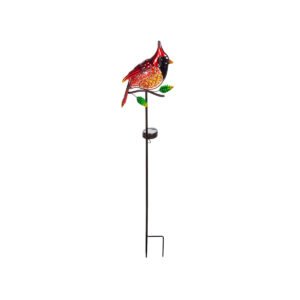 Solar Garden Stake, Cardinal
