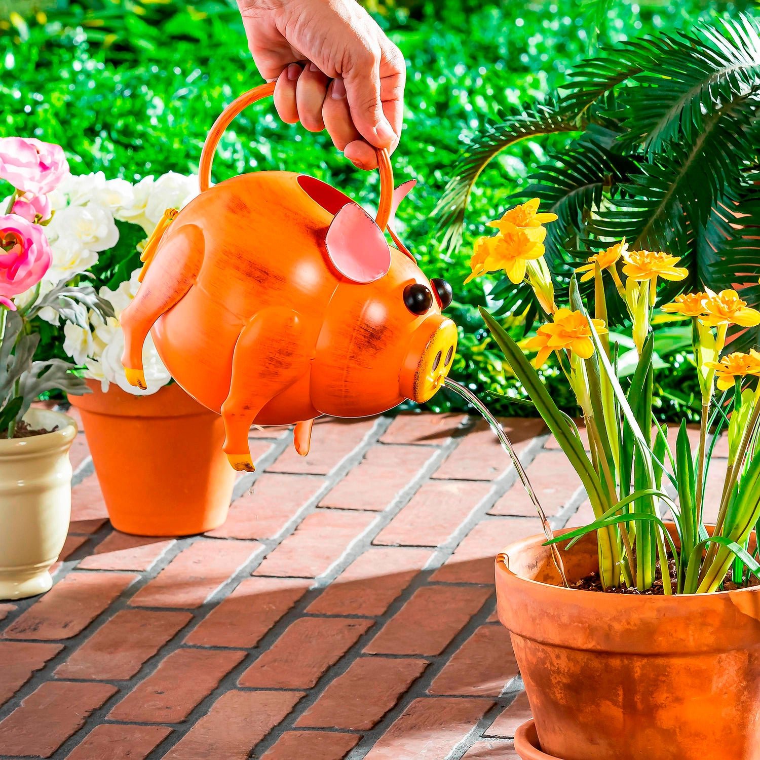 Pig Watering Can C, 64 oz - Image 3