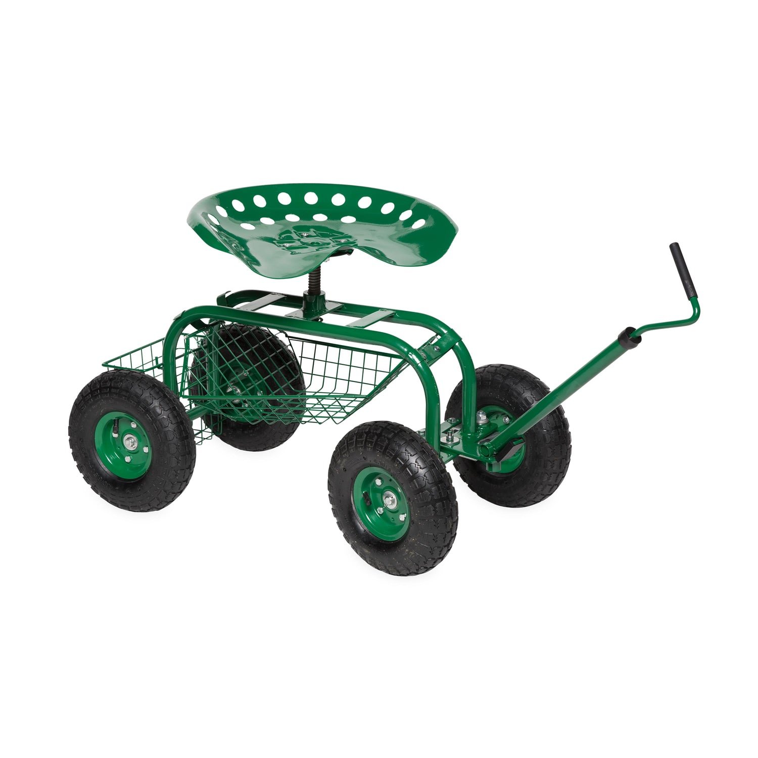 Green Rolling Scoot-N-Do Garden Seat - Image 5