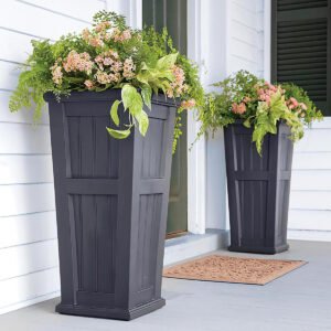 Lexington Tall Self-Watering Planter, 32"H