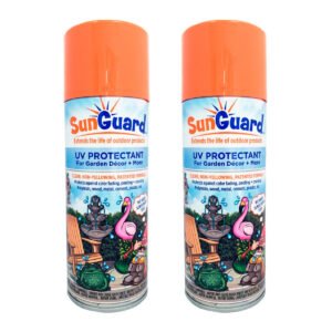 SunGuard UV Protectant Spray for Outdoor Decor, 2-Pack