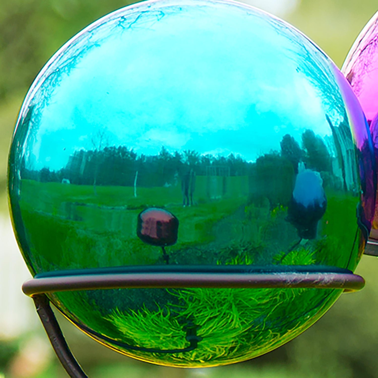 Stainless Steel Gazing Ball - Image 4