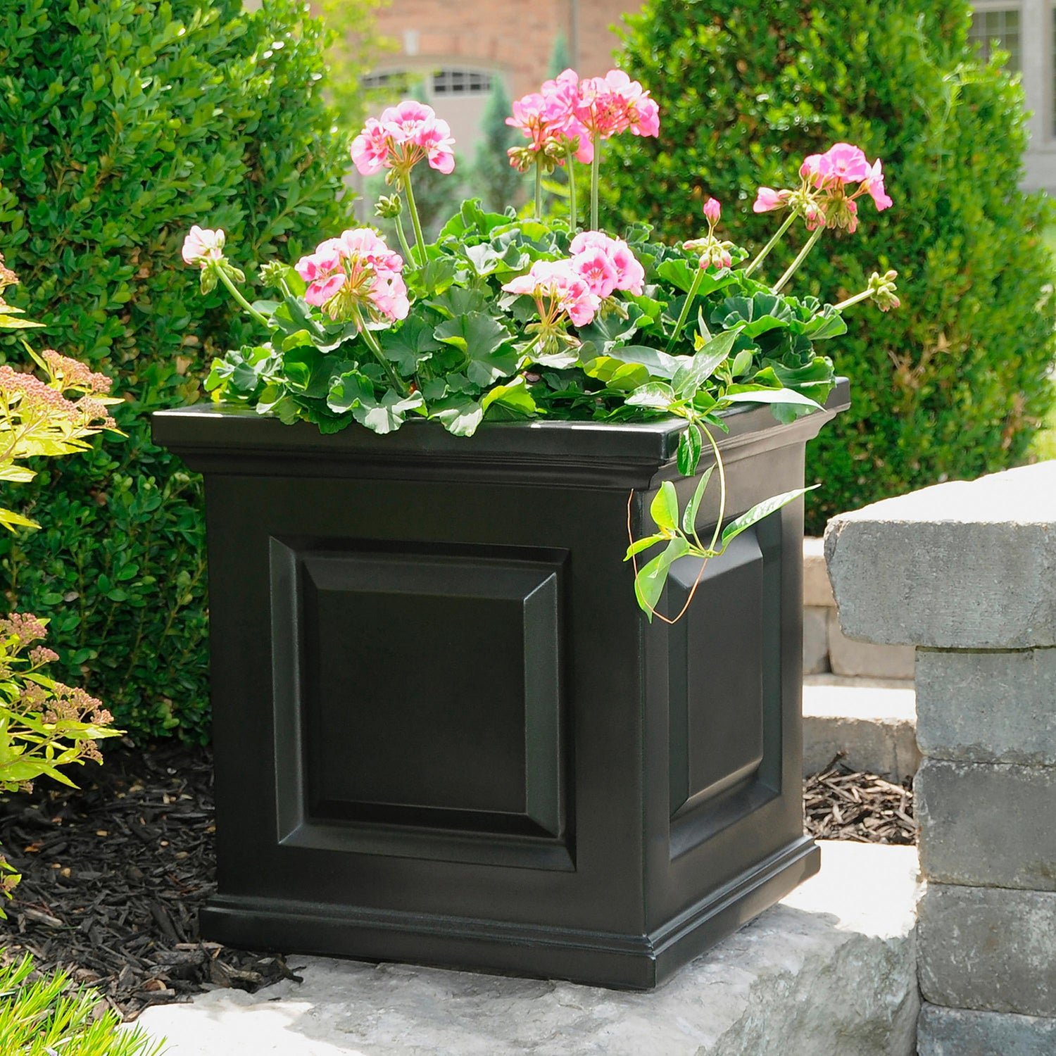 Chadwick Self-Watering Planter, 16" sq. - Image 2